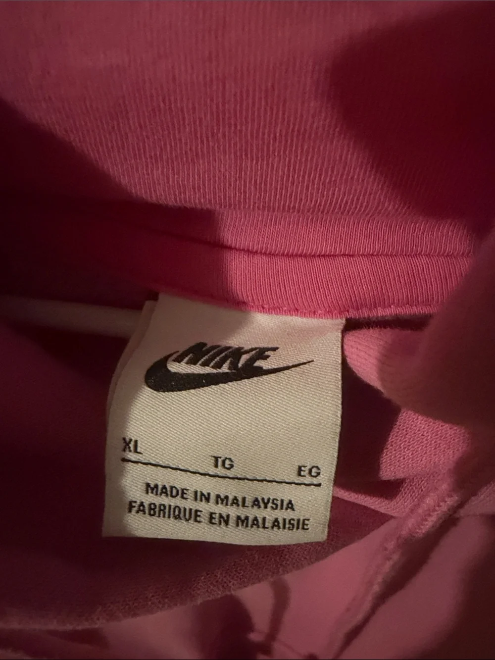 Nike Women's Pink Hoodie
